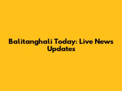 Balitanghali Today: Live News Updates