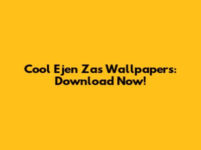 Cool Ejen Zas Wallpapers: Download Now!
