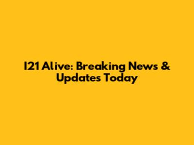 I21 Alive: Breaking News & Updates Today