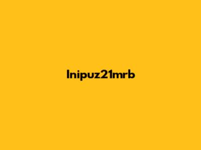 Inipuz21mrb