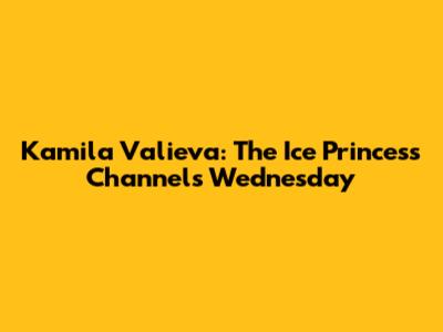 Kamila Valieva: The Ice Princess Channels Wednesday