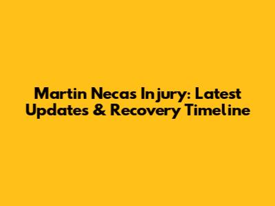 Martin Necas Injury: Latest Updates & Recovery Timeline