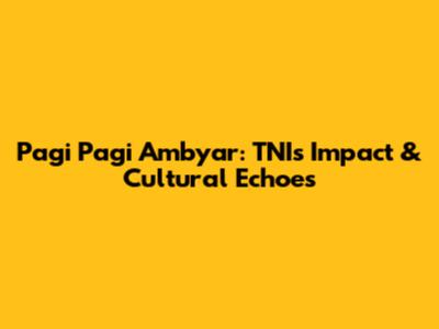 Pagi Pagi Ambyar: TNI's Impact & Cultural Echoes