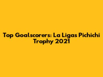 Top Goalscorers: La Liga's Pichichi Trophy 2021